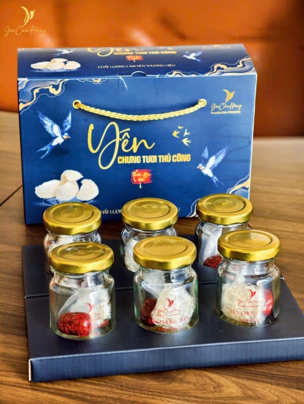 Set yến baby 6 viên kèm lọ chưng yến - Góc Của Hằng - Hình ảnh 2