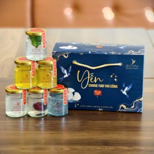 SET 6 LỌ YẾN CHƯNG TIẾT KIỆM ( CHƯNG SẴN TỪ YẾN TƯƠI ) - 70ML